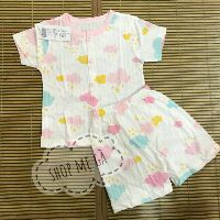 ĐỒ BỘ COTTON GIẤY CỘC TAY