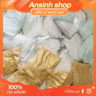 Combo 10kg  bột mặt nạ dẻo handmade hoa hồng,vàng sâm,bạc hà
