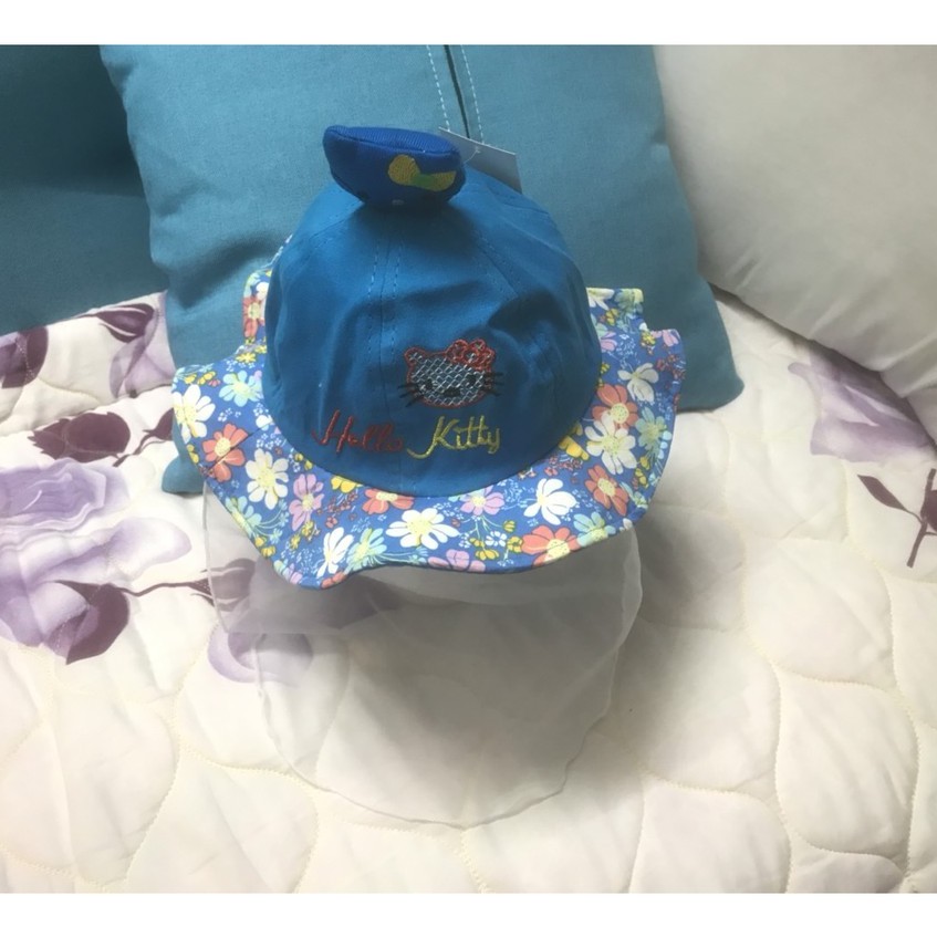 [Bé 0-18 tháng] Nón Tai Bèo KT, Mũ Vành tròn Có Khăn Voan Chắn Gió Bụi, Cho Bé Gái Sơ Sinh Màu Hồng Đẹp