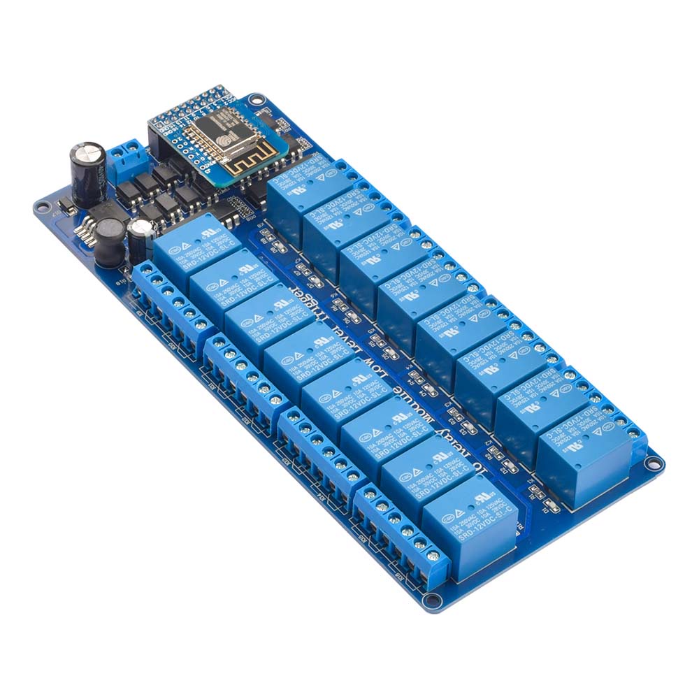 Mô đun rơ le wifi DIYMORE 5V 12V 16ch ESP8266WIFI