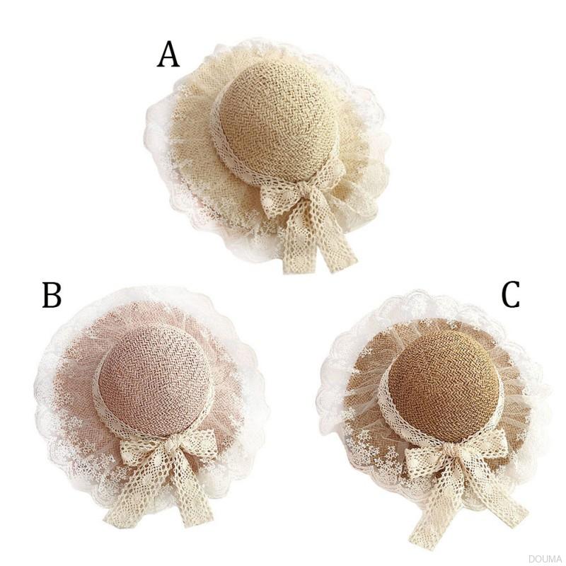 Nón Cối Phối Nơ Phong Cách Bohomian Cho Bé