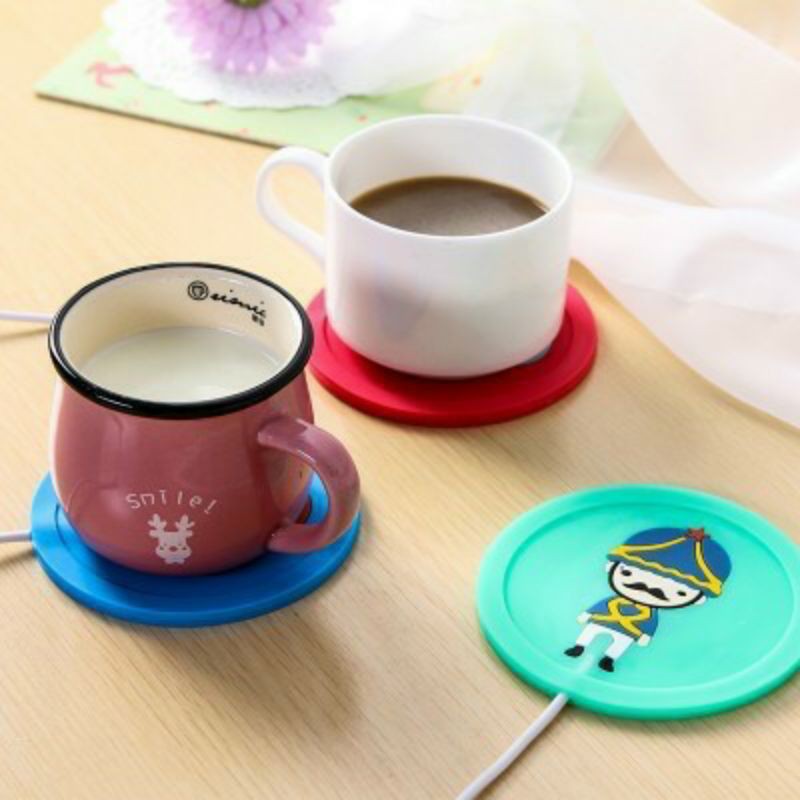 🍷🍷🍷ĐẾ LÓT LY GIỮ NHIỆT SILICONE USB🥤🥤🥤