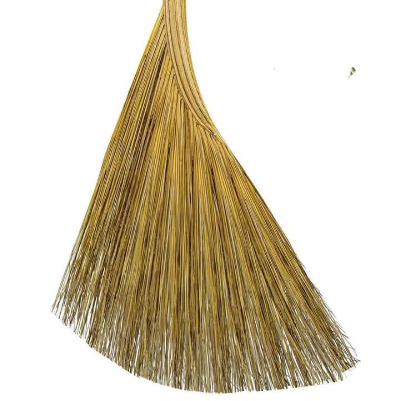 Chổi dừa quét sân, chổi lá, chổi xương, chổi rễ chất liệu cộng dừa thật loại lớn
