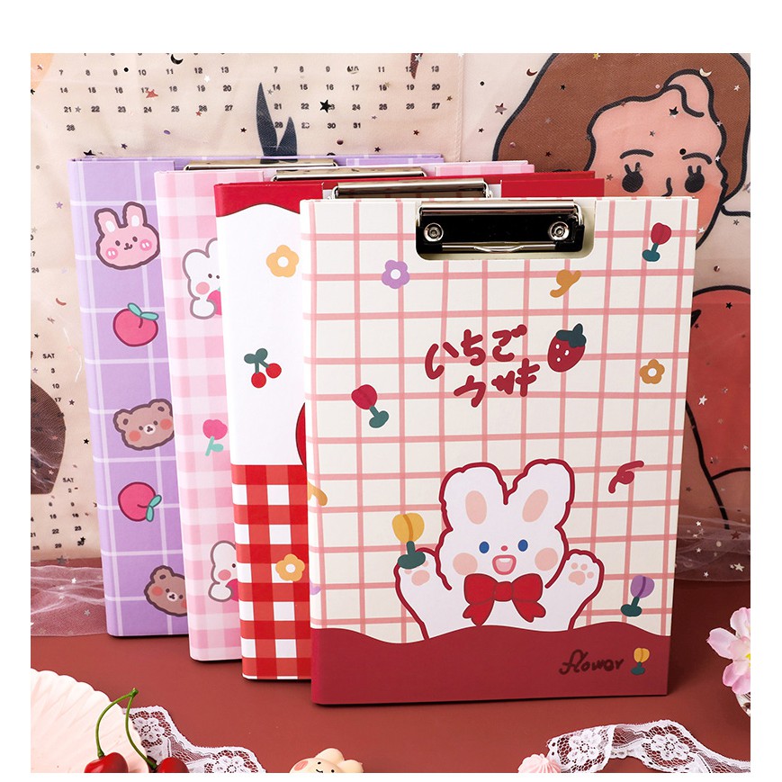 Bìa Kẹp Hồ Sơ Khổ A4 Hình Dễ thương MH: 700210036 và 700210072