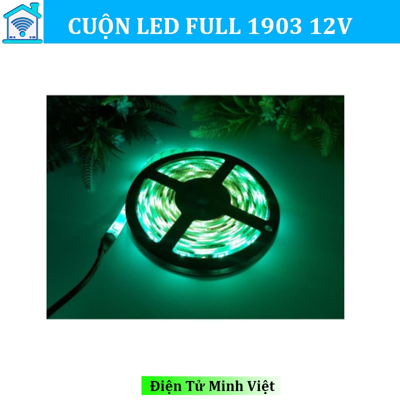 LED DÂY FULL MÀU  UCS1903 CUỘN ĐIỆN ÁP 12V 5m