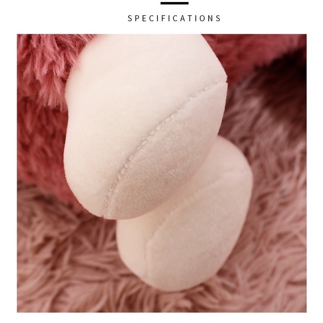 Lạc đà Alpaca nhồi bông dễ thương cỏ - Đồ chơi sang trọng cừu búp bê - Quà tặng 8/3, quà tặng sinh nhật