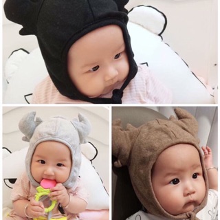 Freeship 99k TQ_Mũ sừng siêu kute cho bé