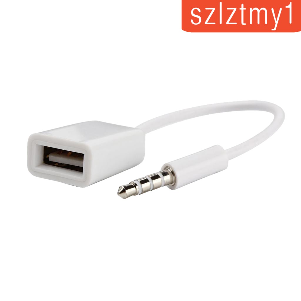 Dây Cáp Sạc Chuyển Đổi Dữ Liệu Đầu Cắm 3.5mm Sang Lỗ Cắm Usb 2.0