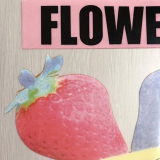 set 2 sticker ui hình trái dâu (lớn nhỏ)