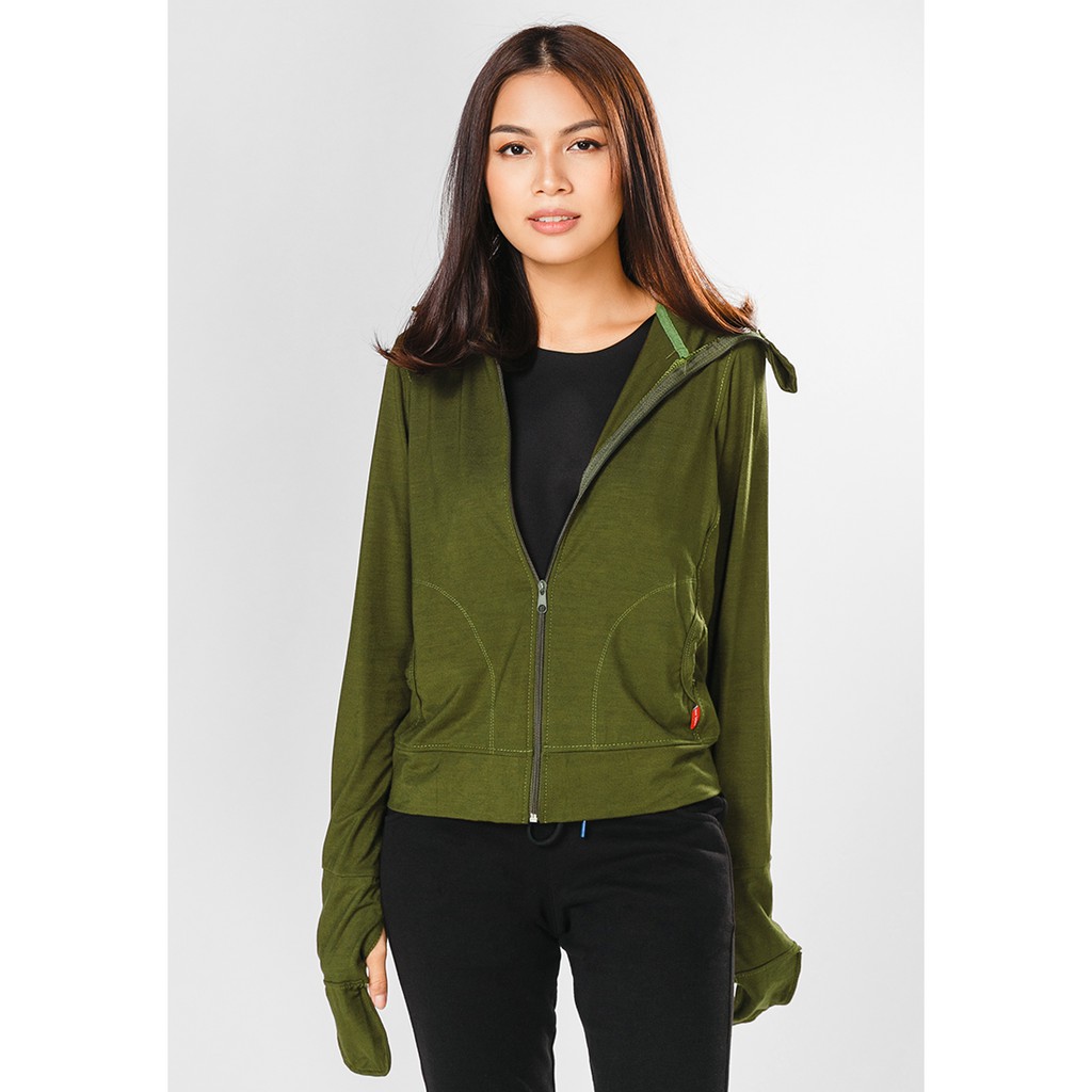 Phúc An - Áo khoác nữ khẩu trang chống nắng hiệu quả. 4043ReuDam