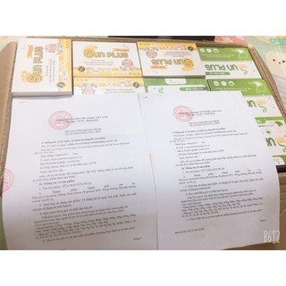 Combo 1 men hữu cơ và 2 sữa non sunplus