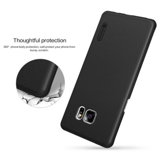 Ốp lưng Nillkin sần cho Samsung Galaxy Note 7/ Note FE - Tặng giá đỡ ( Đen )