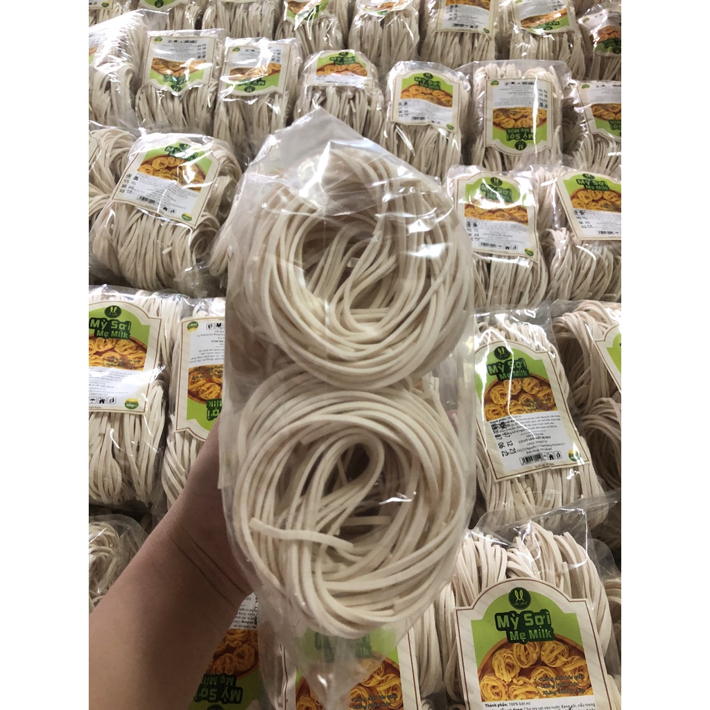 Mì sợi khô – Mỳ sợi chay - Bánh canh khô loại đặc biệt gói 400gram thơm ngon chế biến món chay, mặn