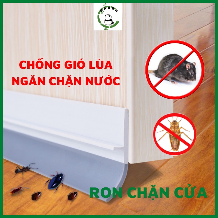 Thanh dán chân cửa, chặn cửa PVC PANDA - cách âm, ngừa côn trùng, chống gió lùa bụi bẩn keo dính chống nước