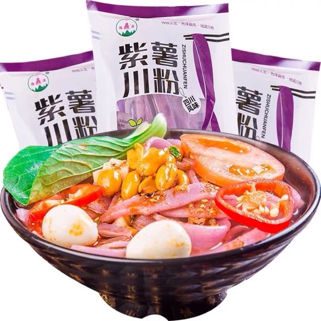 Miến dẹt khoai lang tím