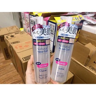 Tẩy da chết cure natural aqua gel nhật bản 250g