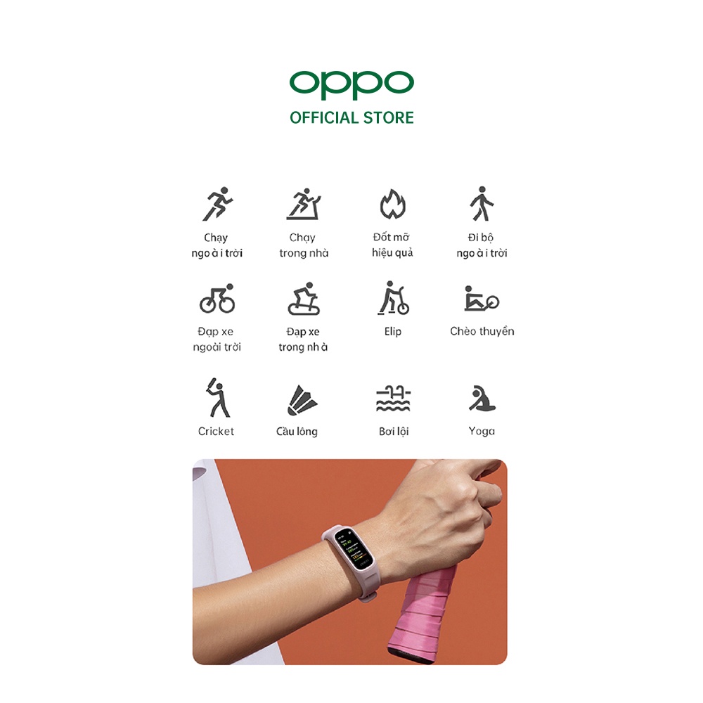 Combo Sản Phẩm OPPO (OPPO Band + OPPO Enco Buds) - Hàng Chính Hãng