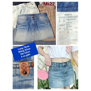 chân váy jeans HQ nhiều kiểu 2hand