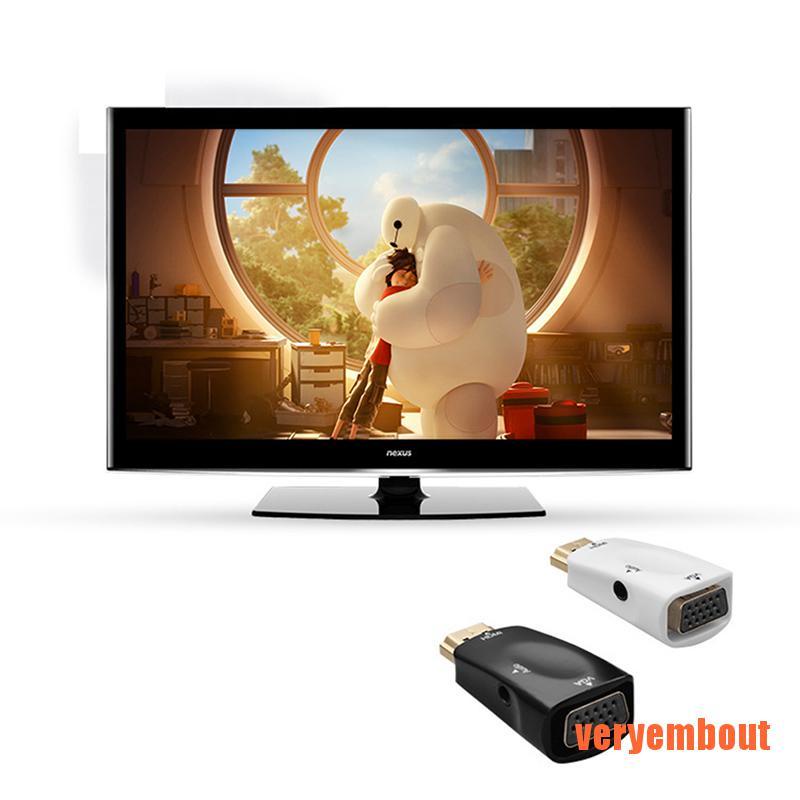 Đầu Chuyển Đổi Từ 1080p Hdmi Sang Vga 3.5mm