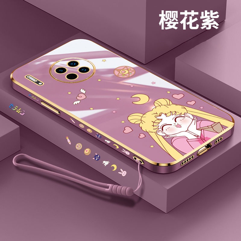Sailor moon Ốp Điện Thoại Silicon Hình Nhân Vật Thủy Thủ Mặt Trăng Cho xiaomi Redmi note9 9PRO 9S note 8 note 8 PRO note7 7PRO note5 Redmi 5PLUS