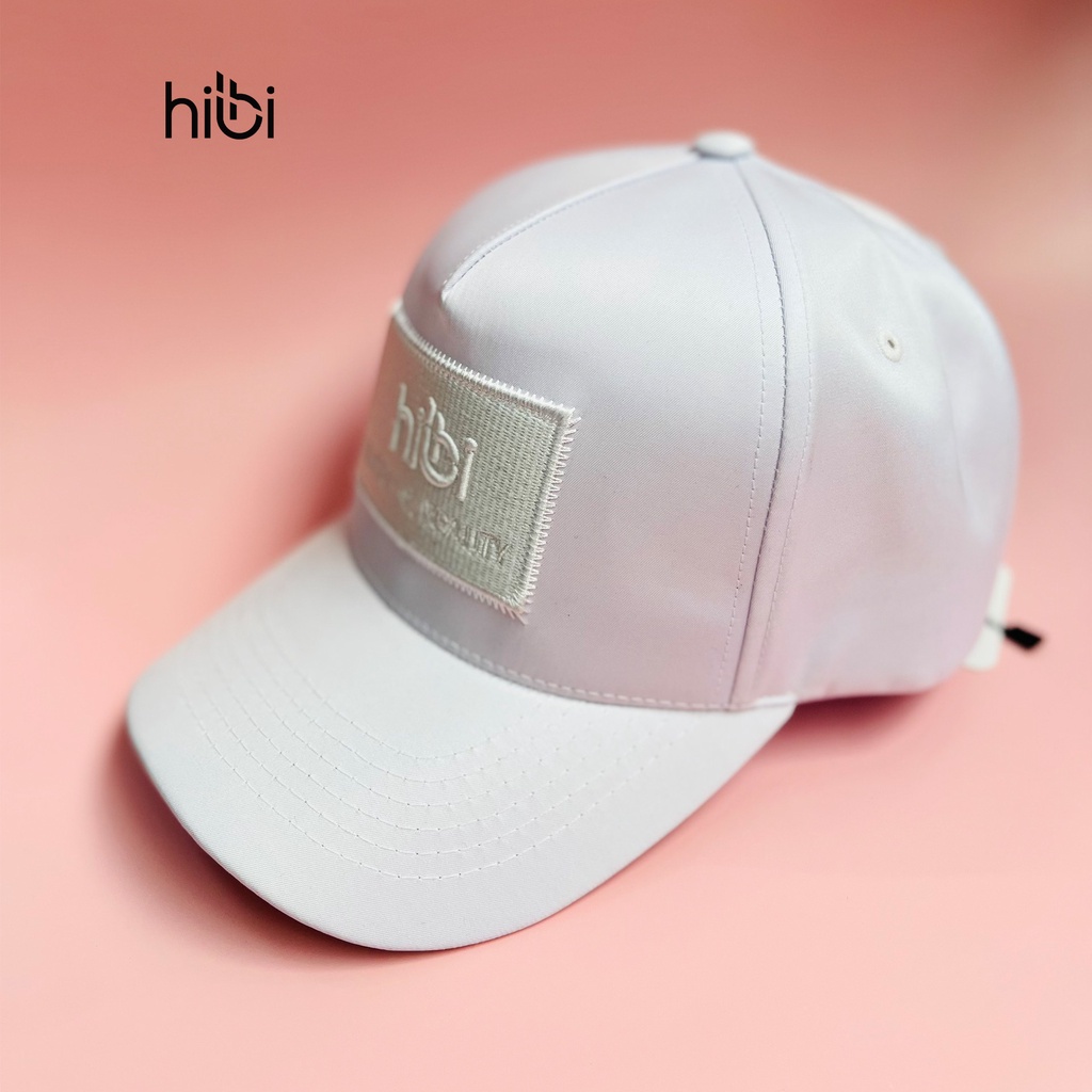Mũ lưỡi trai thể thao 5 múi Hibi Sports A007 ôm đầu thêu 3D chữ basic, vải dù trơn thoáng mát