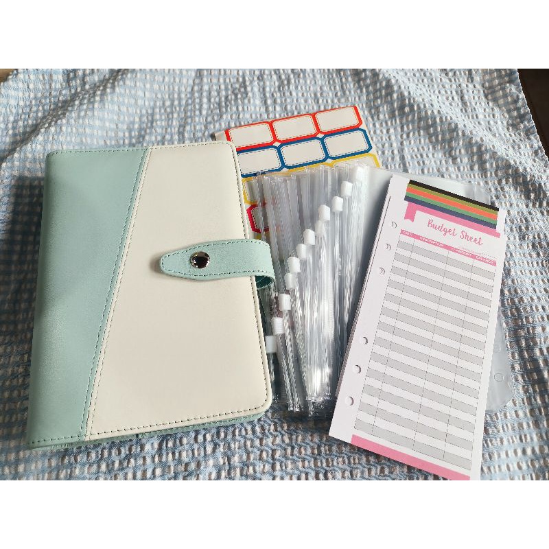 Sổ còng planner thu chi 2 màu mẫu mới size A6