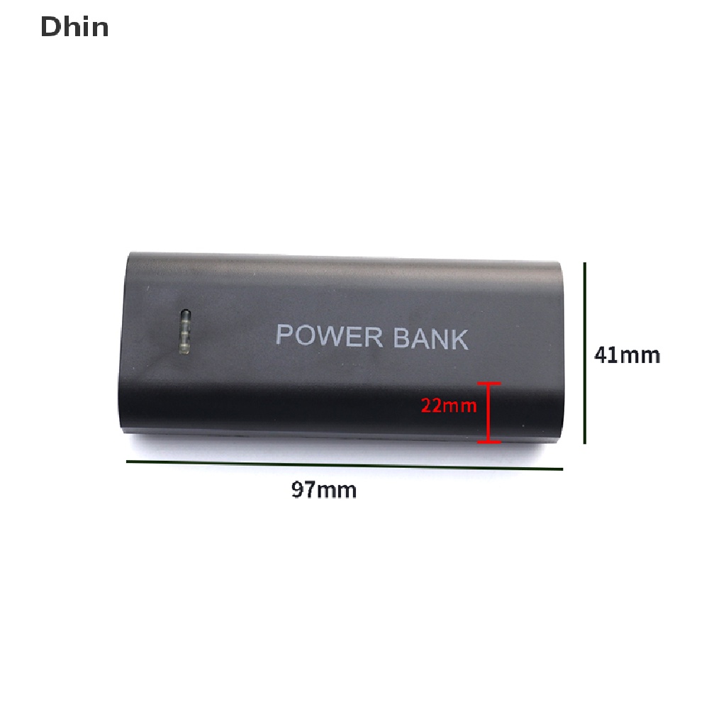 Vỏ Sạc Dự Phòng 5V 5600mAh 2X 18650 USB Chất Lượng Cao DIY
