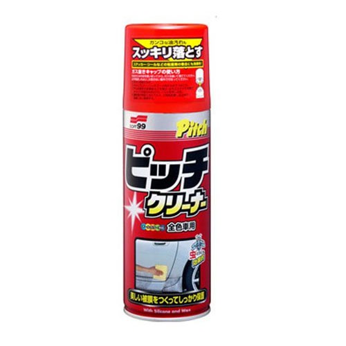 NEW PITCH CLEANER SOFT99 - TẨY Ố BẨN VÀ NHỰA ĐƯỜNG CHO Ô TÔ | JAPAN