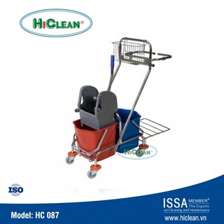 Xe đẩy vắt cây lau nhà hiclean hc 087, chính hãng mới 100%, bh 12 tháng
