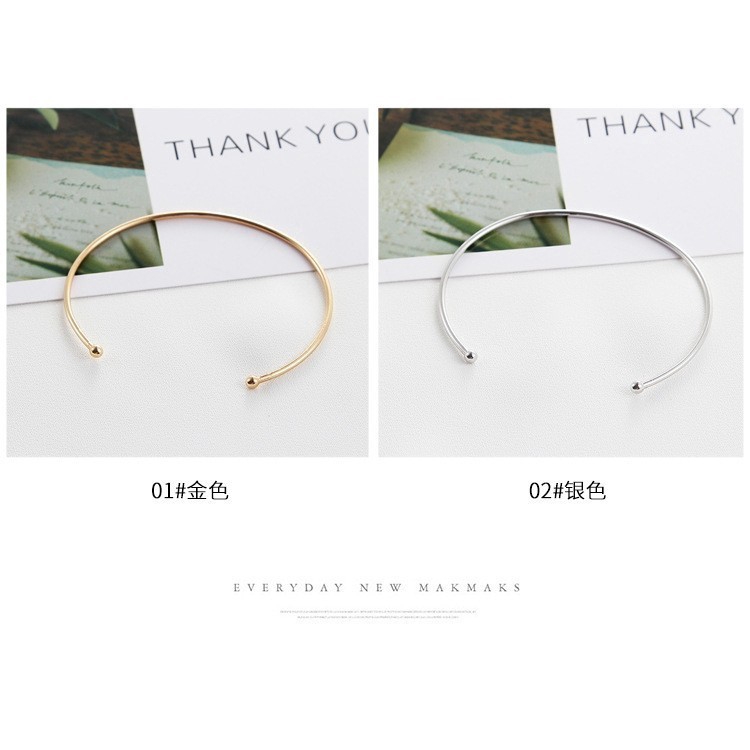 Vòng tay hở kiểu dáng trẻ trung, thời trang cho nữ | BigBuy360 - bigbuy360.vn