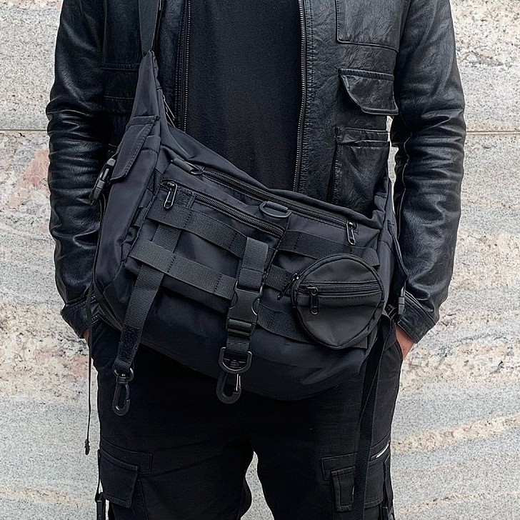 Túi đeo chéo phong cách unisex chống nước