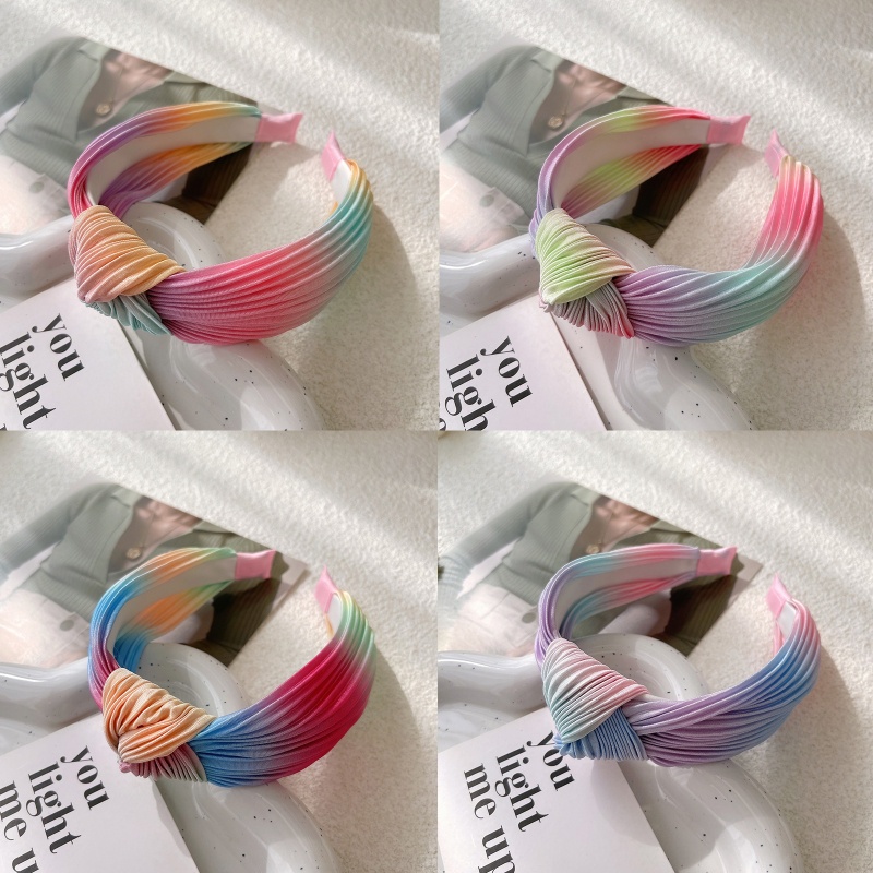 Flgo Băng Đô Cài Tóc Rửa Mặt Màu Nhuộm Phong Cách Nhẹ Nhàng Thanh Lịch Dành Cho Nữ