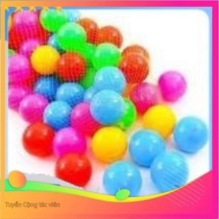 Set Bóng Nhựa Đồ Chơi Cho Bé, Bóng Nhựa Nhà Bóng, Hồ Bơi - An Toàn Cho Bé GIÁ TỐT