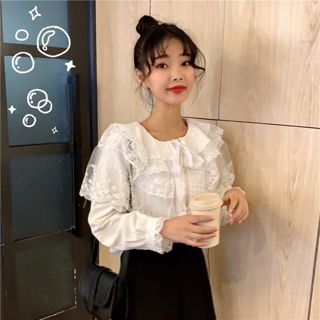 Sơ mi trắng tay dài 001