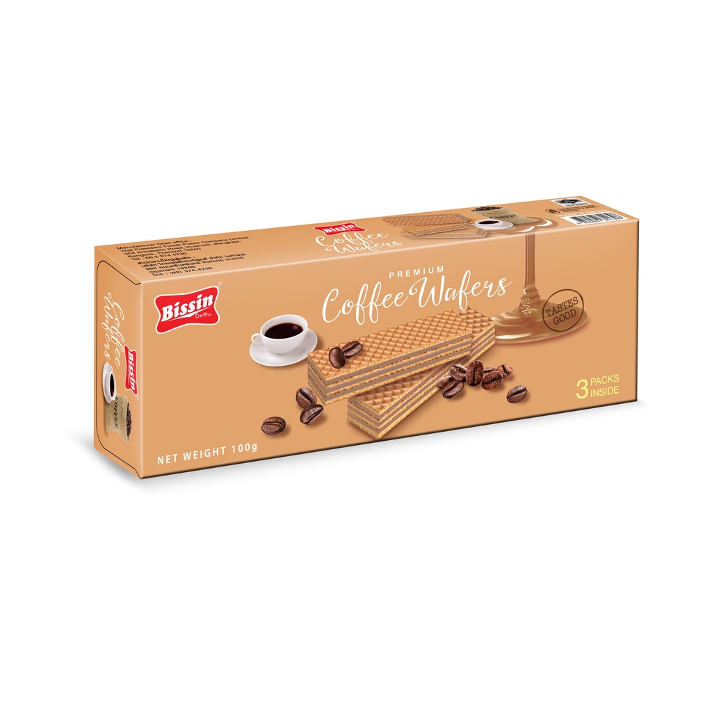 Bánh Xốp Kem Cà Phê 100g