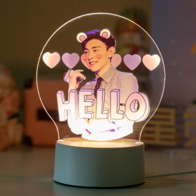 Đèn Led 3D Cổng Sạc USB Đặng Luân