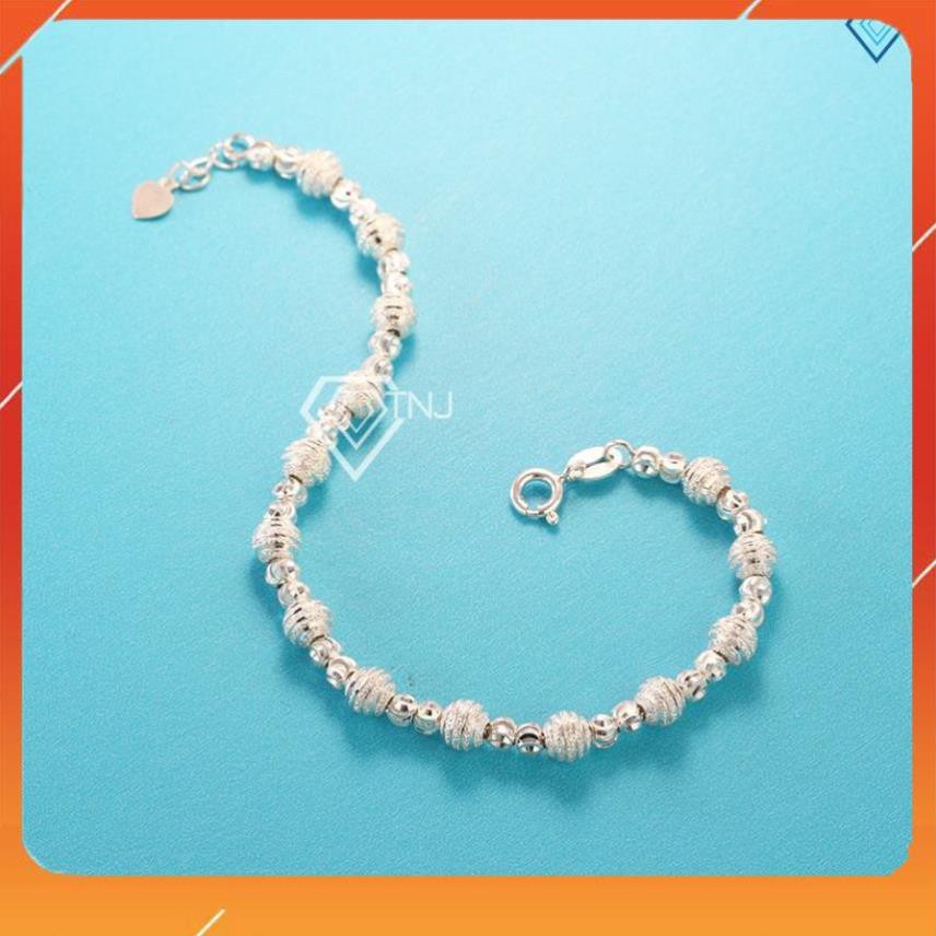 ⚡ KHUYỄN MÃI ⚡ Lắc tay bạc nữ, vòng tay bạc nữ hình bi bạc độc đáo và sang trọng LTN0146 - Trang Sức TNJ | BigBuy360 - bigbuy360.vn