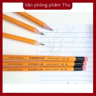 Bút chì chuốt, viết chì chuốt 2B thân gỗ Staedtler 134-2B