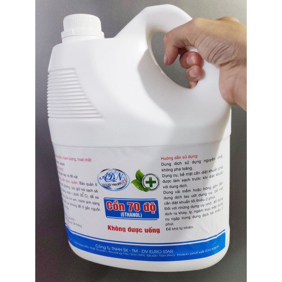 Cồn khử khuẩn 70 độ giao hỏa tốc