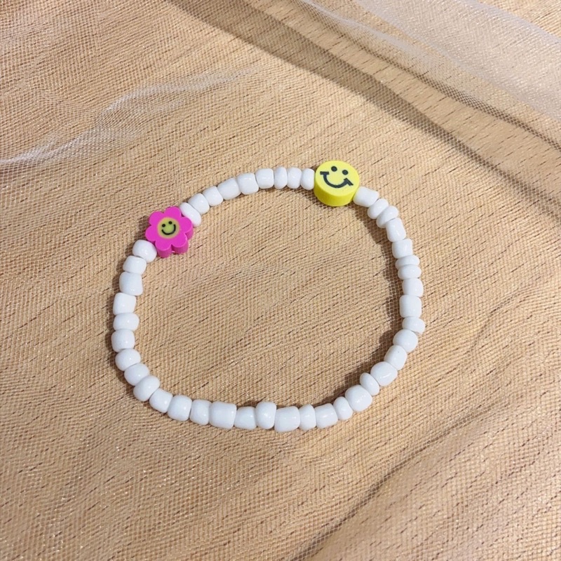 Dây vòng tay hoa- cười co giãn