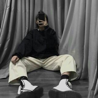 Sweater trơn đen basic unisex - hàng cao cấp