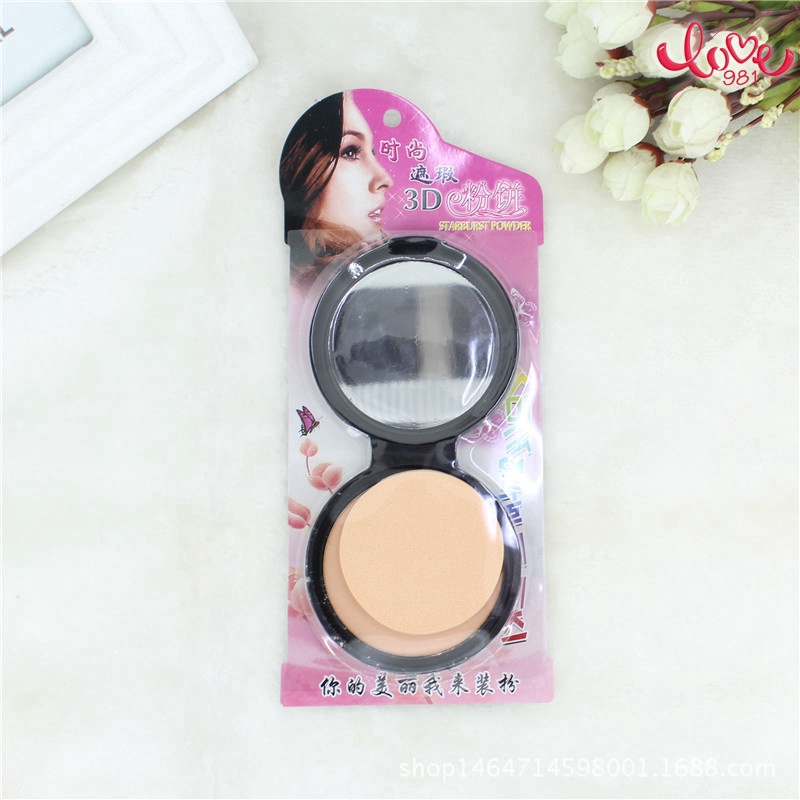 [Hàng mới về] Phấn phủ che khuyết điểm dưỡng ẩm lâu trôi làm sáng da có gương chất lượng cao