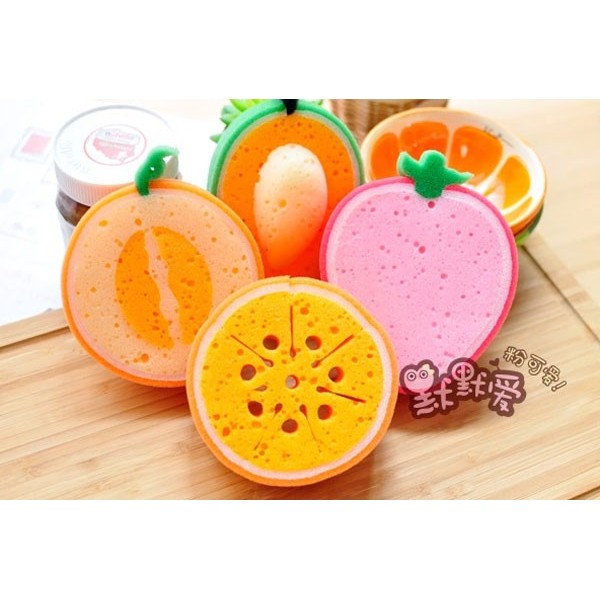 Giẻ rửa bát hình hoa quả-T3B2