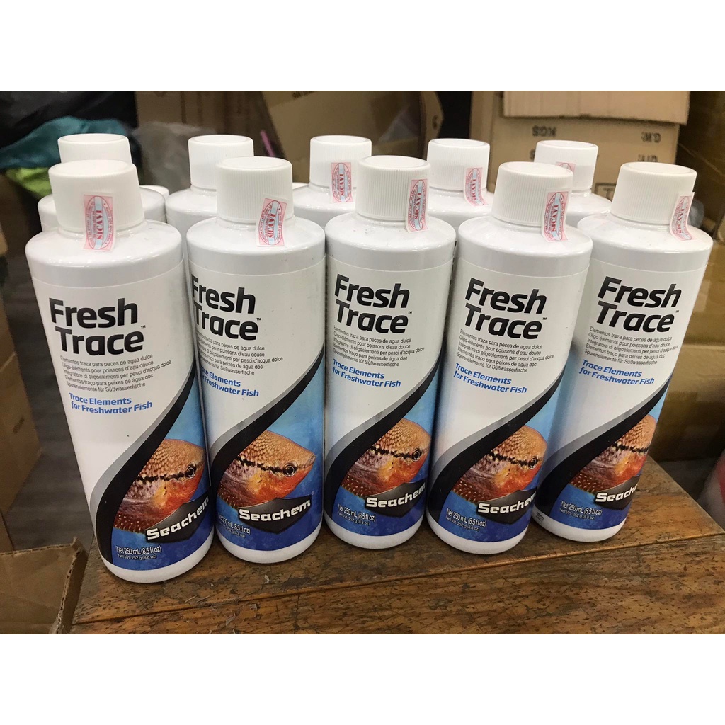[250ML] SEACHEM FRESH TRACE | Dung Dịch Bổ Sung Khoáng Chất Và Các Nguyên Tố Vi Lượng Cho Hồ Cá Cảnh Nước Ngọt
