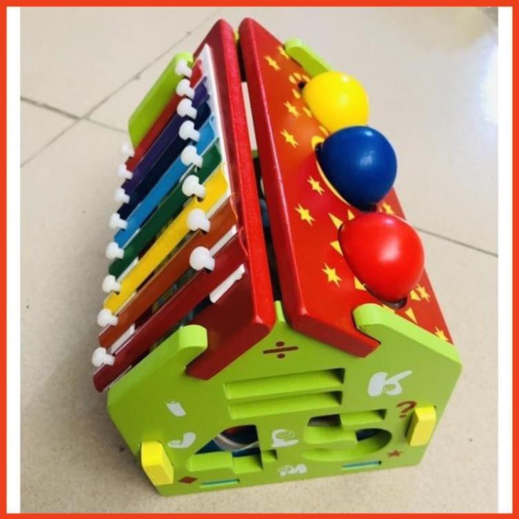 Ngôi nhà lắp ghép đập bóng thông minh 4in1
