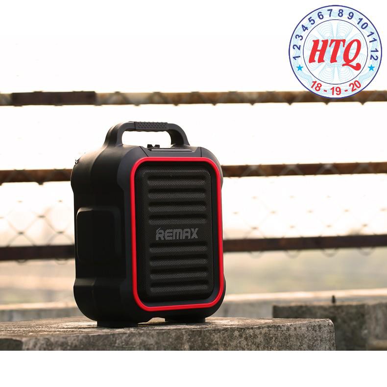 Loa Bluetooth Karaoke ngoài trời Remax RB-X3 + mic không dây