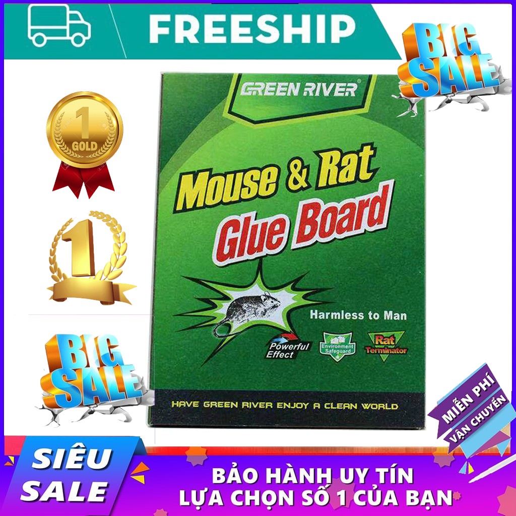 [GIÁ HỦY DIỆT] [SIÊU DÍNH] Keo dính bẫy chuột siêu dính Mouse &amp; Rat Glue Board