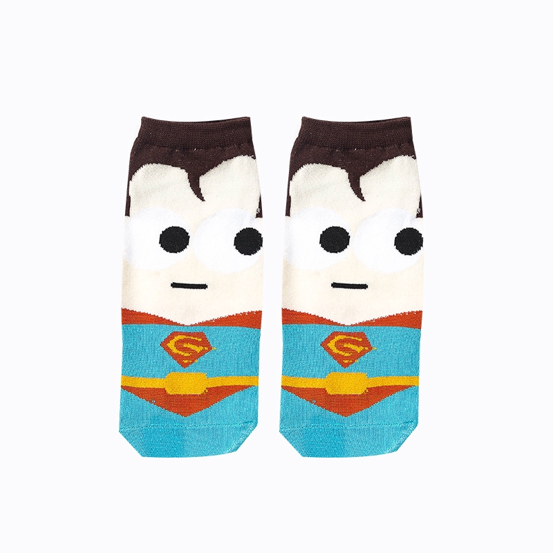 Ins Style Hot Women Cute Cartoon Print Daily Casual Sock