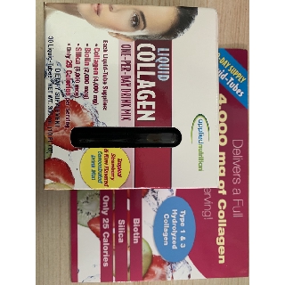 Collagen nước dạng ống.