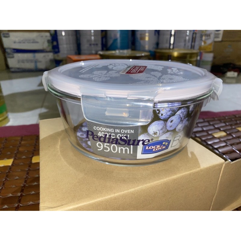 Thố thuỷ tinh Lock & Lock 950ml